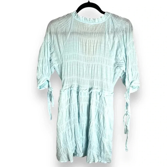 Lovers + Friends Finnegan Dress Light Blue Size XS Coquette Feminine - Picture 9 of 9